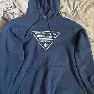 Columbia Men's Navy PFG Hoodie
